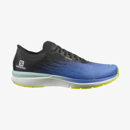 Buty do Biegania Męskie Salomon SONIC 4 Accelerate Niebieskie - PL 0-CNQK